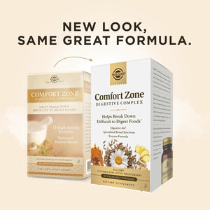 Solgar Comfort Zone Digestive Complex - Enzymes to Support the Body’S Natural Digestive Process 90 Servings