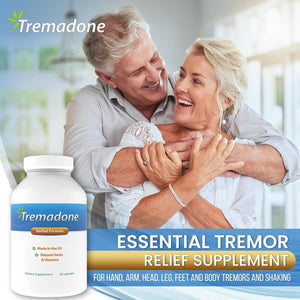 Essential Tremor Relief Supplement for Hand, Arm, Head, Leg, Feet and Body Tremors and Shaking Nutriganix