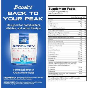 Granite Recovery Intra and Post-Workout Supplement, Blue Crush Flavor (20 Servings)