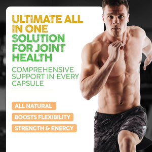 Vital Alchemy Joyful Joints Support Supplement for Women & Men 180 Cap, 60 Day Supply