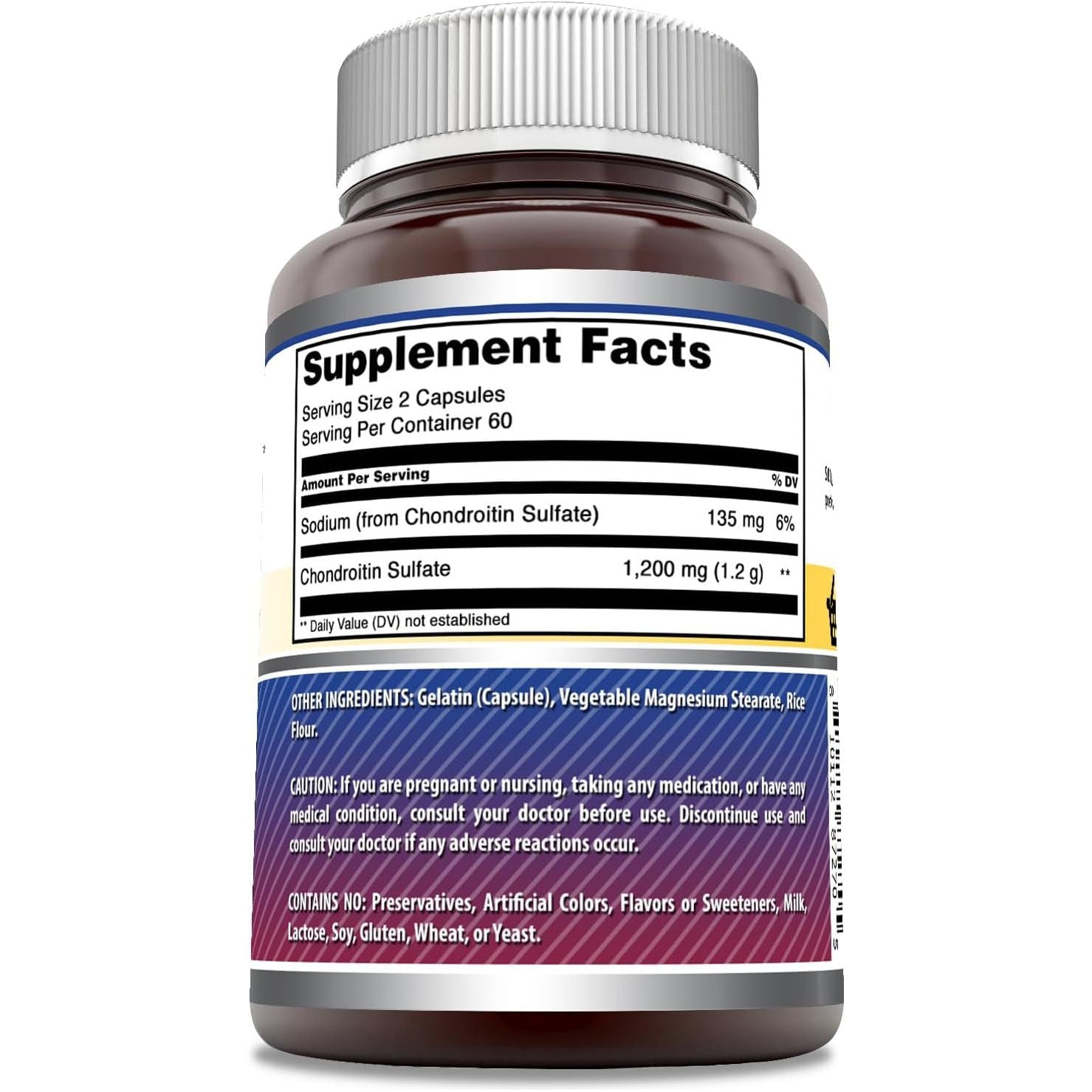 Amazing Formulas Chondroitin Sulfate 1200 Mg per Serving Supplement