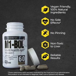 Avry Labs Extreme Anabolic Supplement W/Turkesterone to Support Muscle Growth, Strength, Recovery, 60 Capsules.