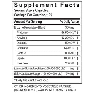 Transformation Enzymes Natural Digestzyme Supplement Formula for Overall Health,120 Cap
