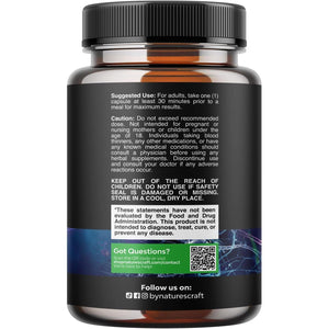 Nootropic Memory Supplement for Brain Support - Memory Pills for Brain Boost and Natural Energy Booster