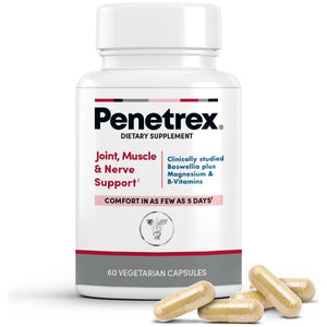 Penetrex Clinically Studied Magnesium Glycinate Supplement for Joint, Muscle & Nerve Support (60 Count)