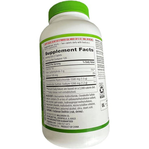 Walgreens Glucosamine Chondroitin Triple Strength 1500 Mg Glucosamine HCL 1200 Mg Chondroitin - 240 Caplets