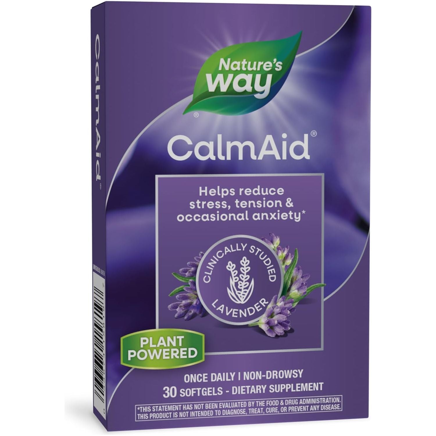 Nature'S Way Calmaid with Silexan Lavender Oil 30 Softgels