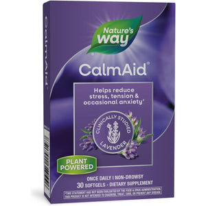 Nature'S Way Calmaid with Silexan Lavender Oil 30 Softgels