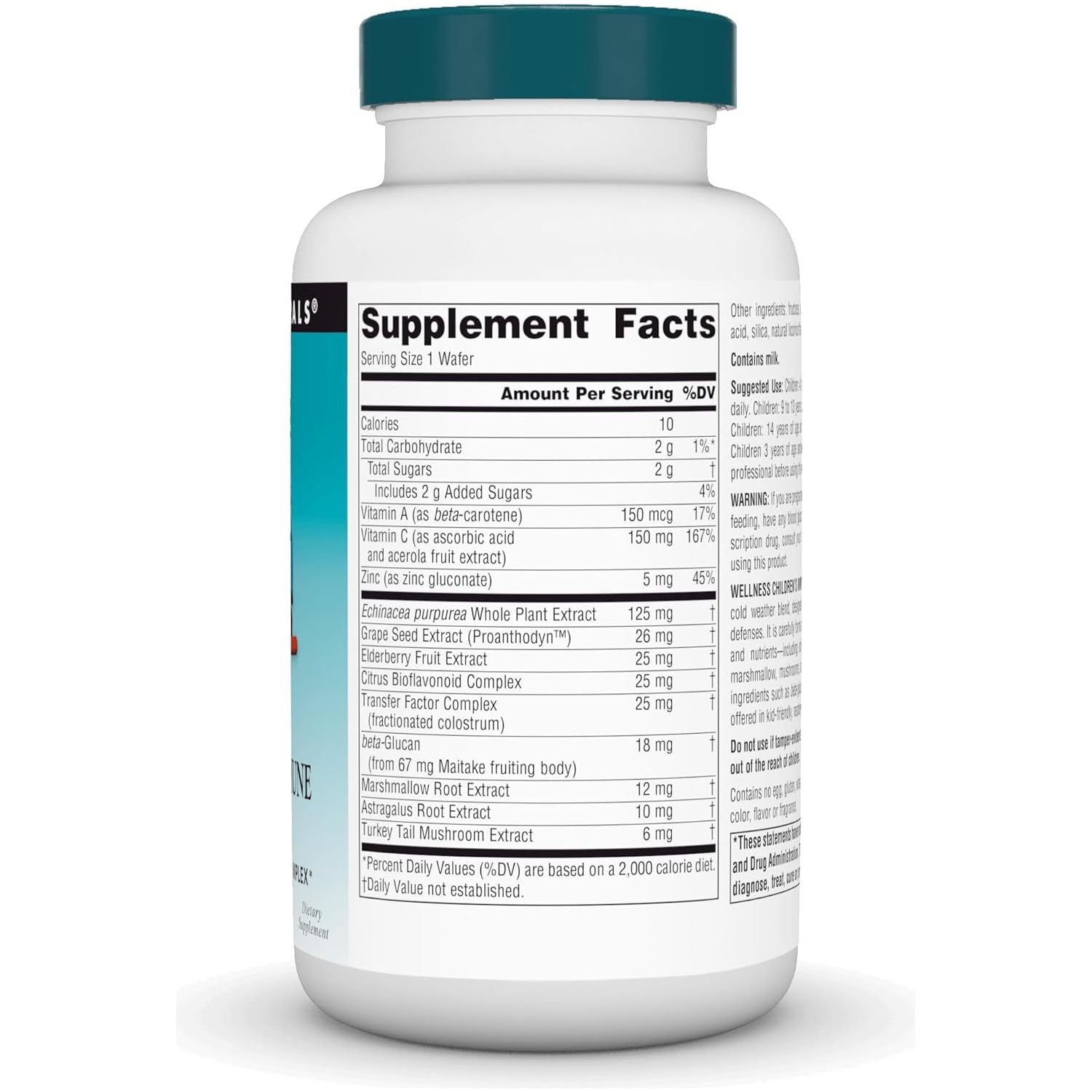 Source Naturals Wellness Children'S Immune Chewable, Berry Flavored - 60 Wafers