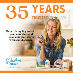 Doctor'S Best Curcumin from Turmeric Root with C3 Complex & Bioperine for Joint Support 1000 Mg, 120 Tablets