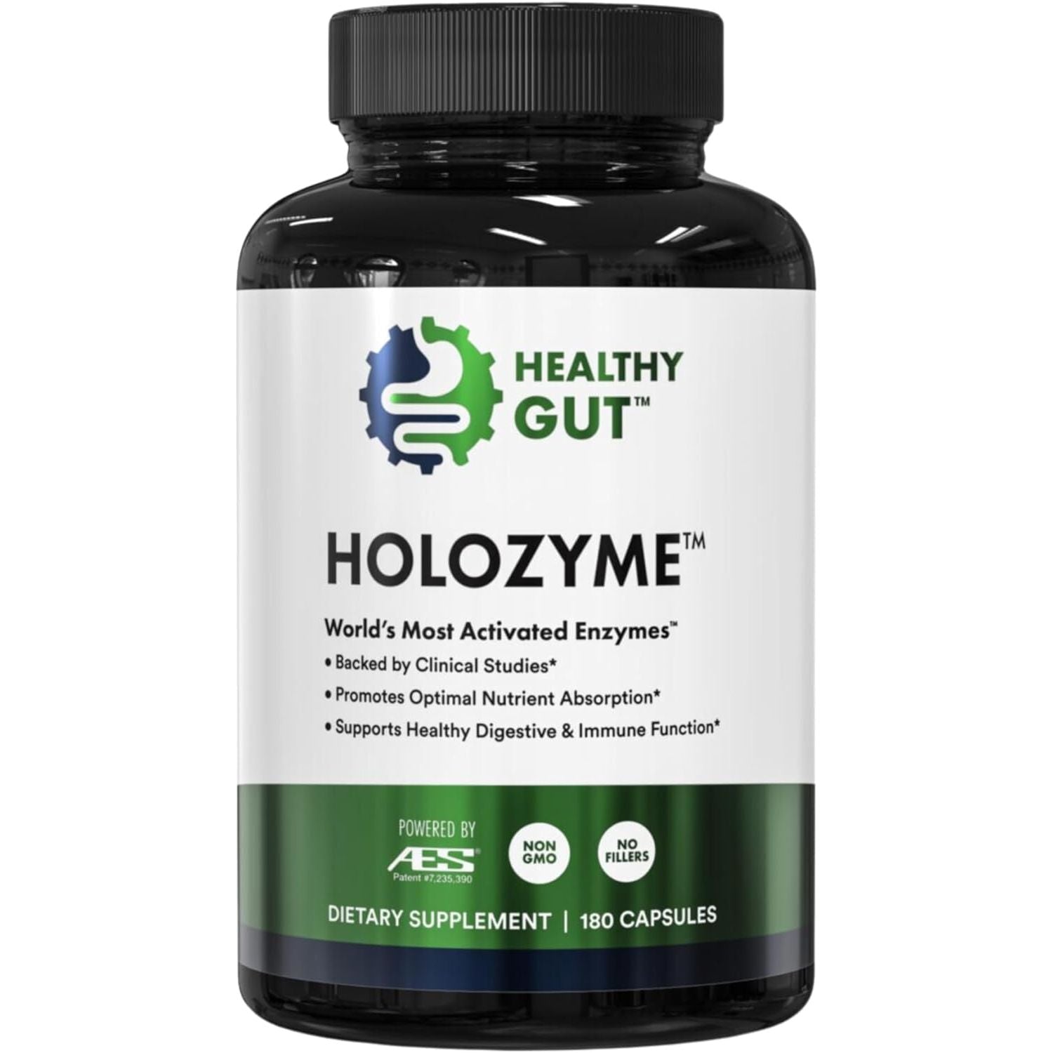 Holozyme | Digestive Enzymes | Enjoy Your Favorite Foods Again W/Protease, Amylase, Lipase, Lactase, and More | 90 Servings