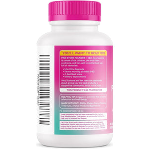 Pink Stork Probiotics for Postnatal Women - 30 Billion CFUS - Postpartum Essentials, 30 Capsules