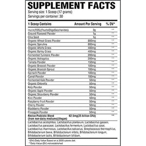 Revive MD Daily Green Powder Superfood (Fresh Berry) to Support Energy Levels