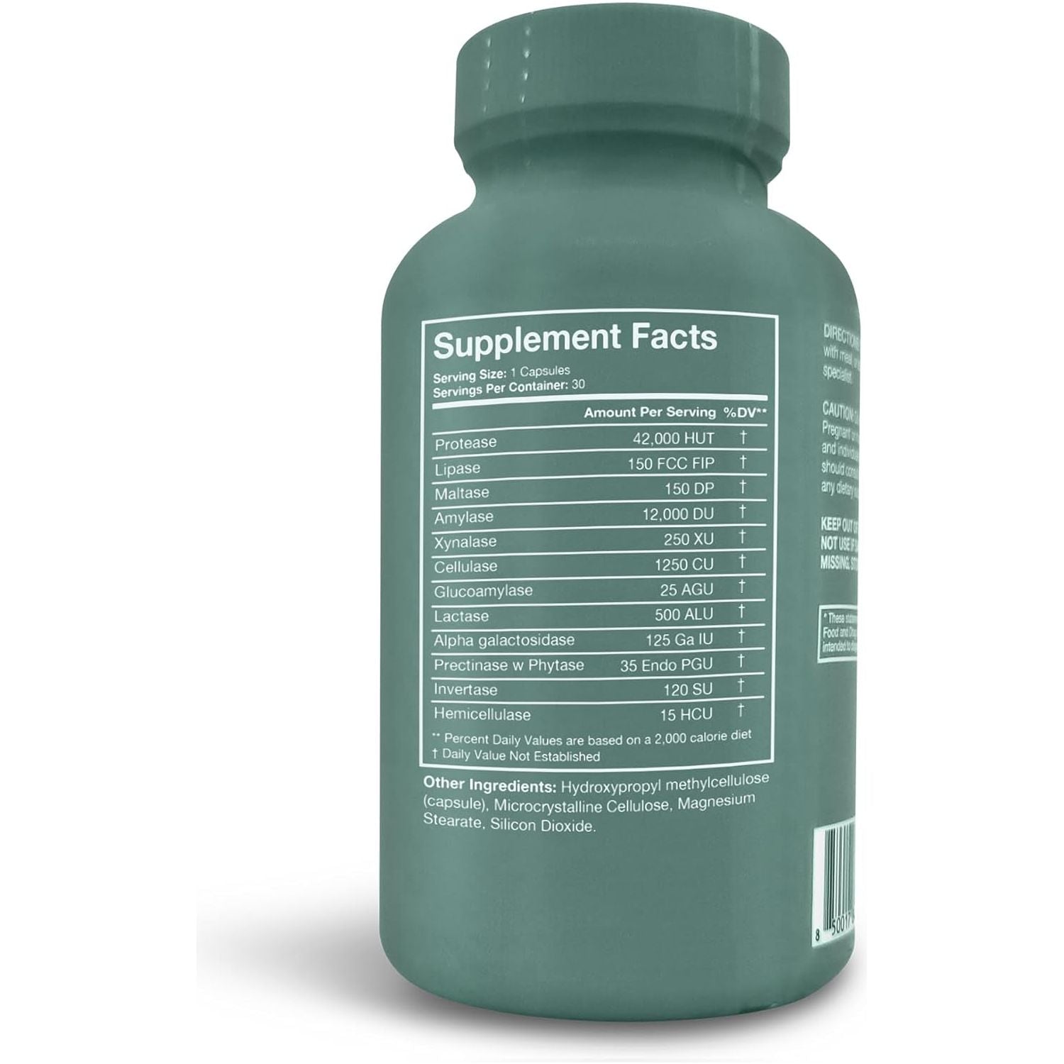 Terra Health Essentials Digestive Catalyst | Reduce IBS | Amylase, Protease & Glucoamylase (60 Capsules)