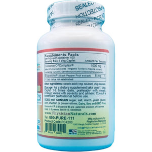 Super Curcumin C3 1000 with Bioperine 1000 Mg - Supports Inflammation Immune and Joint Health