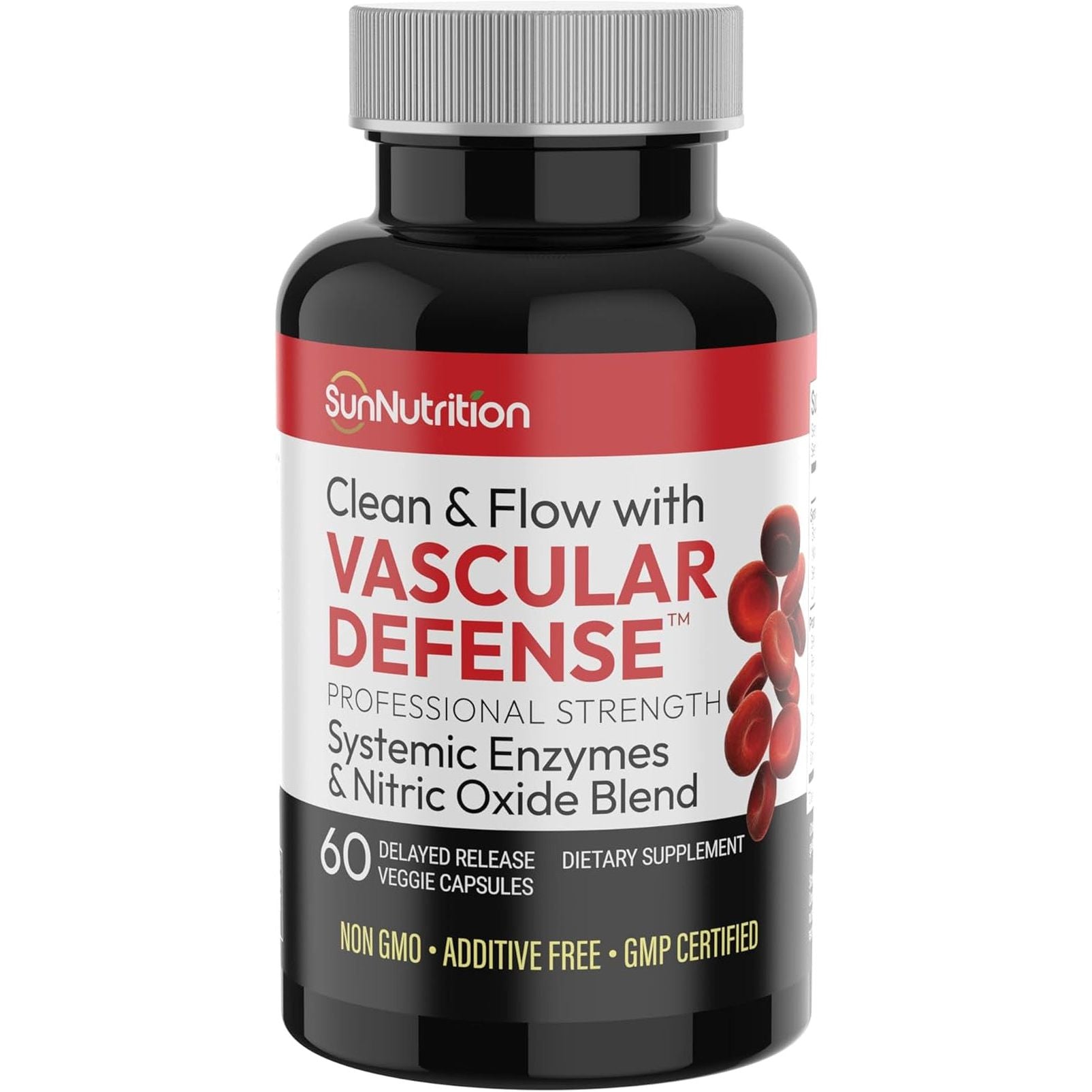 Nitric Oxide Capsules Nattokinase Beet Root Extract | 60 Capsules