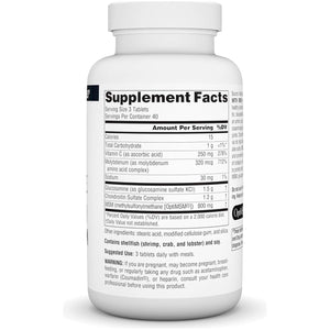 Source Naturals Glucosamine Chondroitin Complex with Msm - 120 Tablets