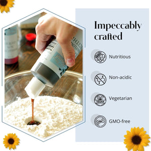 Fast Easy Bread Pure Sunflower Lecithin Liquid Food Grade for Baking and Cooking - Suppviv