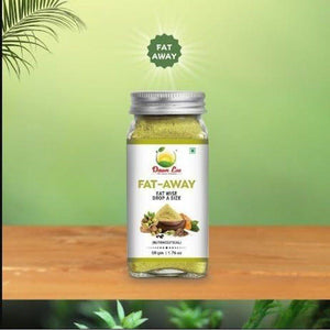 Fat Away | Belly Fat Burner Herbal Blend Spice Natural Powder Drink (50 Gram/1.76Oz, Fat Away).