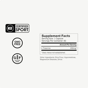 Momentous L-Theanine Supplement - 200Mg Capsules to Promote Relaxation and Focus - 60 Servings