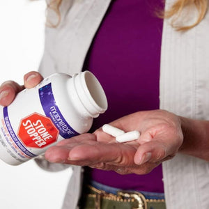 Stone Stopper Capsules, Kidney Stone Prevention, Calcium Oxalate Protector, Alkali Citrate Support Supplement (120 Count)