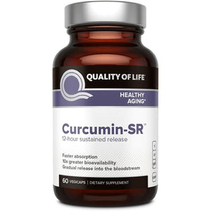Quality of Life - Healthy Aging - Inflammation Support - Curcumin-Sr - 60 Vegicaps