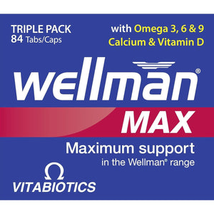 Wellman Max Capsules - Pack of 84