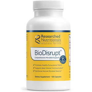 Researched Nutritionals Biodisrupt - Disrupt Biofilm Matrices - Clinically Researched Formula (120 Capsules)