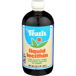 Fearn Natural Foods Liquid Lecithin, 16 Ounce - Suppviv