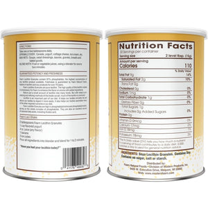 Fearn Natural Foods Soy Lecithin Granules – Fat Emulsifier with Essential Nutrients 16 Oz - Suppviv