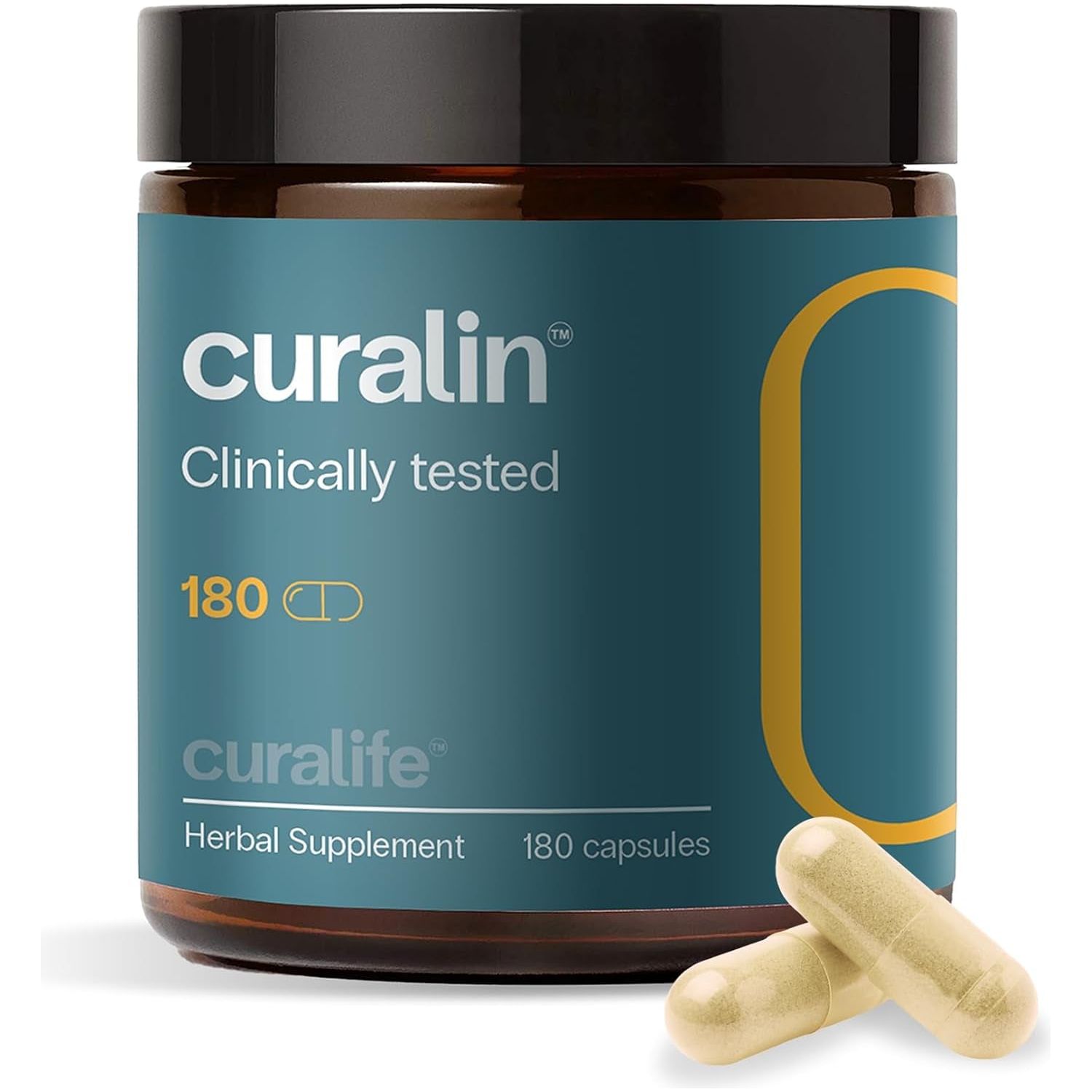 Curalin - Scientifically Crafted, Effective, and 100% Natural Supplement | 180 Capsules | Helps Blood Sugar