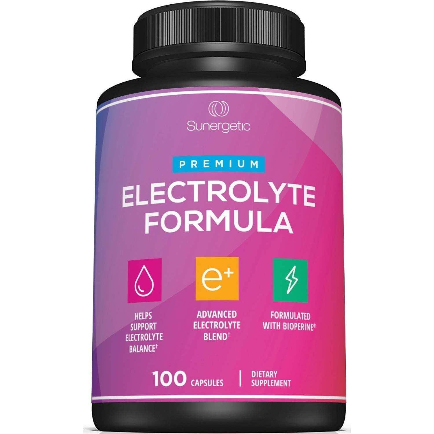 Premium Electrolyte Capsules – Support for Keto, Low Carb, Rehydration & Recovery 100 Capsules