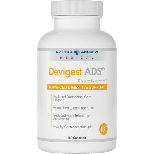 Arthur Andrew Medical - Advanced Digestive Support, Relief for Lactose Intolerance and Casein Sensitivities, 180 Capsules