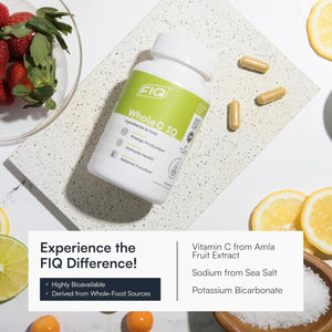 FIQ - Whole C IQ - Natural Vitamin C Supplement 90 Capsules - Suppviv