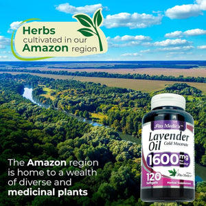 FITO MEDIC'S Lab - Lavender Pills 120 Soft Gels | 1600 Mg - Suppviv