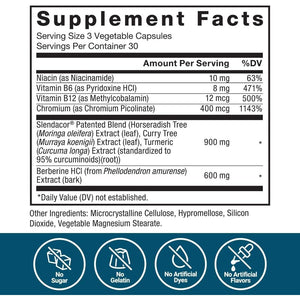 FORCE FACTOR Glucoslim Weight Loss Pills & Fat Burner - 90 Capsules - Suppviv