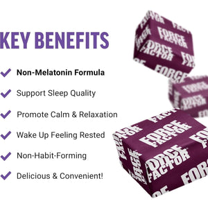 Force Factor Somnapure Melatonin - Free Soft Chews - Sleep Aid to Improve Sleep Quality 30 Soft Chews - Suppviv