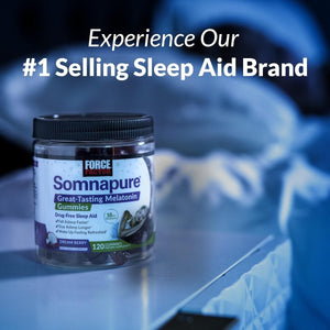 Force Factor Somnapure Sleep Aid for Adults with Melatonin 30 Tablets - Suppviv