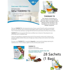 Fuxion Thermo T3 - Delicious Lemon Tea Flavor (Thermo TT3, 28 Sachets) - Suppviv