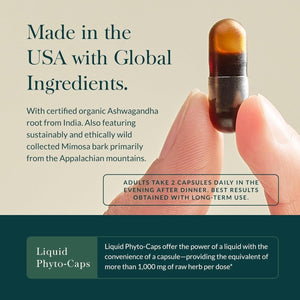 Gaia Herbs Adrenal Health Nightly Restore - Herbal Supplement (60 Servings) - Suppviv