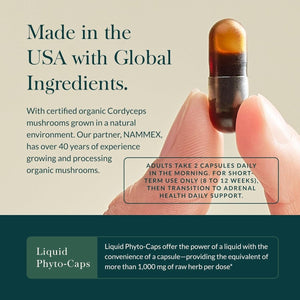 Gaia Herbs Jump Start - Helps Sustain Healthy Energy and Stress Levels - 60 Capsules - Suppviv