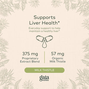 Gaia Herbs Liver Health (60 Vegan Liquid Phyto - Capsules) - Suppviv