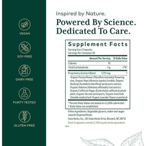 Gaia Herbs Professional - Sleep Formula - 60 Liquid - Filled Capsules - Suppviv