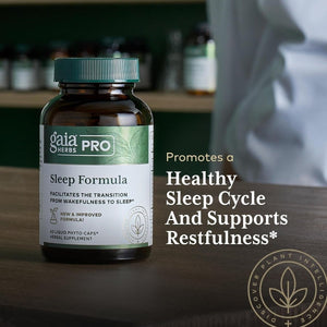 Gaia Herbs Professional - Sleep Formula - 60 Liquid - Filled Capsules - Suppviv