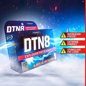 Gaspari Nutrition DTN8: Explosive Fat Burner, Energy & Focus, Adrenal (60 Capsules) - Suppviv