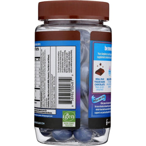 Good Day Dark Chocolate Melatonin - Adult Natural Sleep Aid Supplement (80 Count) - Suppviv