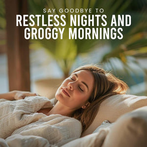 Good Night Natural Sleep Aid for Adults – Melatonin 3Mg 30 Days Supply - Suppviv