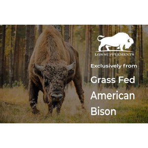 Grass Fed Bison Organ Supplement, Supports Whole Body Wellness (180 Capsules) - Suppviv