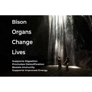 Grass Fed Bison Organ Supplement, Supports Whole Body Wellness (180 Capsules) - Suppviv