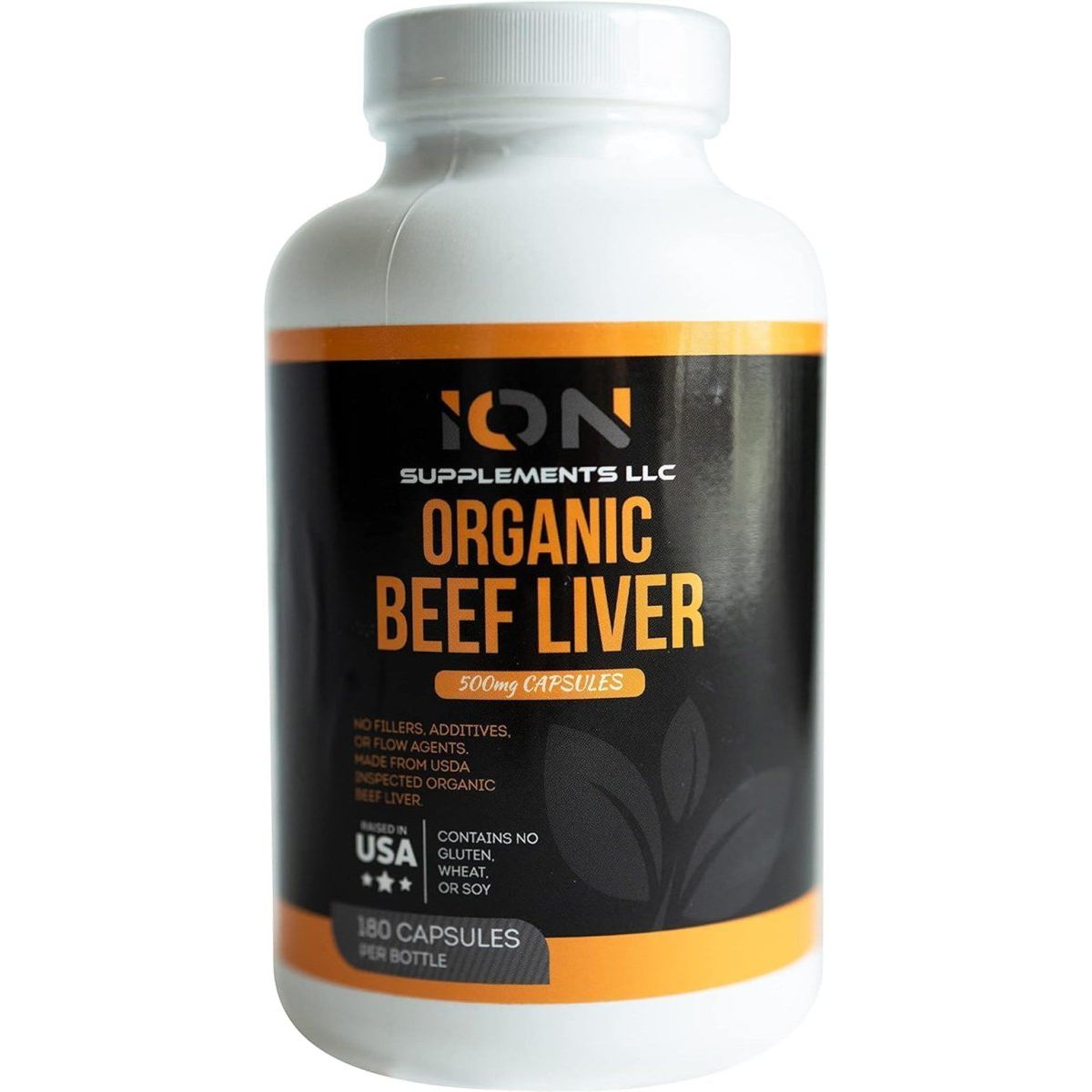 Grass Fed Organic Beef Liver 180 Capsule 1 PACK - Suppviv